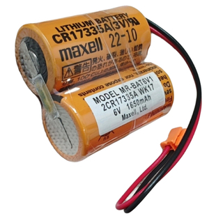 三菱M80系统MR-BAT6V1驱动器MR-J4/JE6V伺服器电池2CR17335A WK17