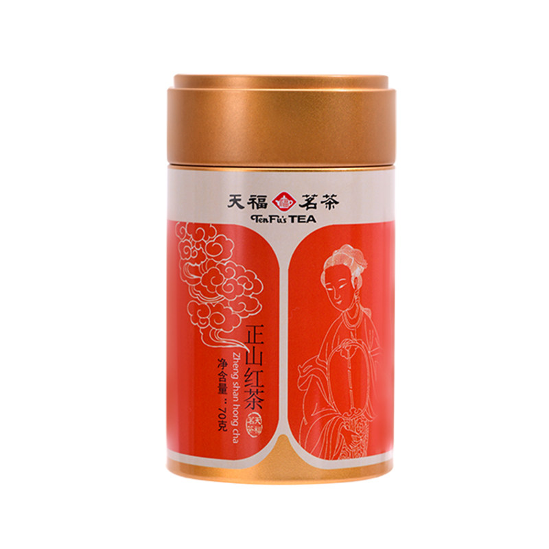 天福福建武夷正山红茶罐装70g
