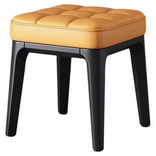 家用小凳子矮凳可叠放板凳方凳茶几凳子儿童小椅子客厅软包沙发凳