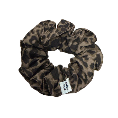 复古豹纹大肠发圈小版发量