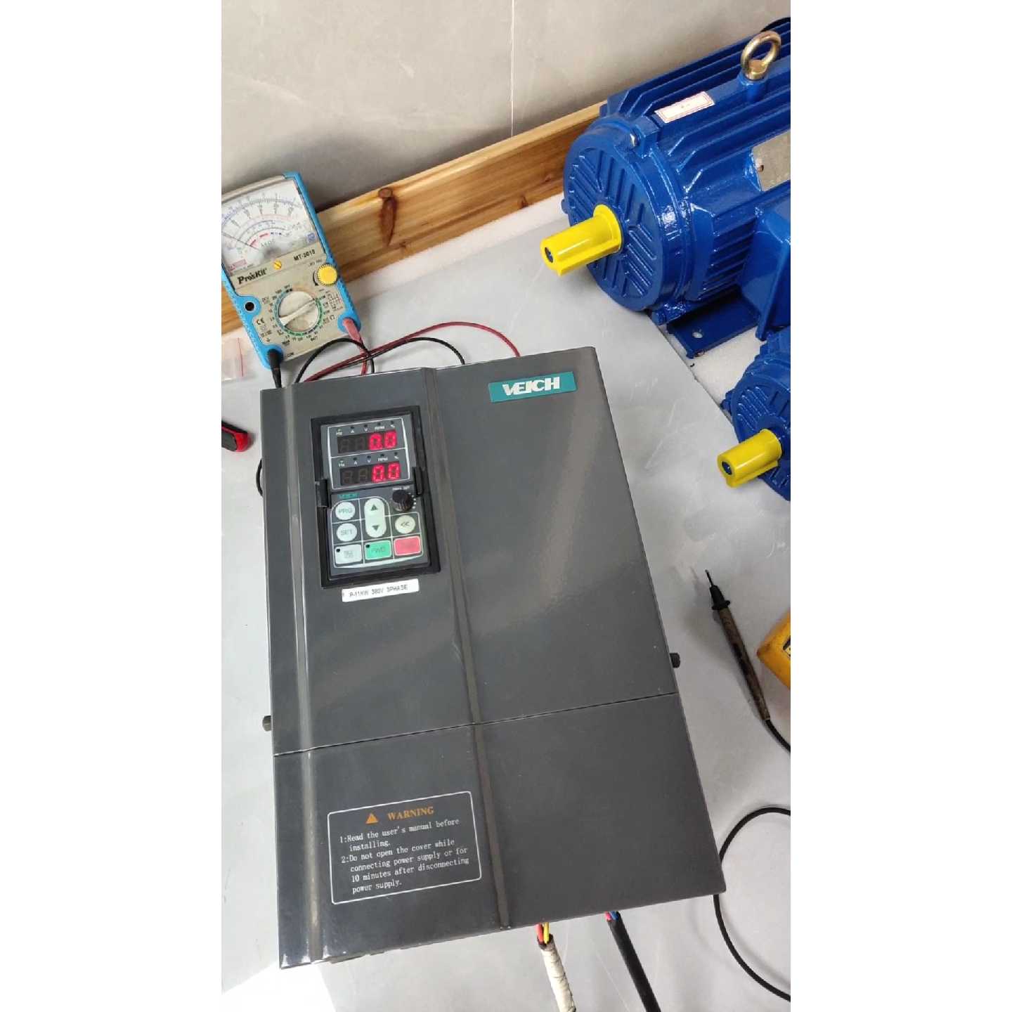 议价伟创变频器11KWAC60T3011P实物拍摄成色如维修图片