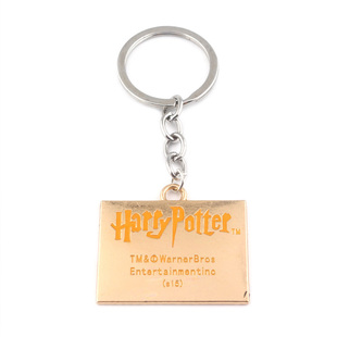 霍格沃茨魔法学校录取通知书Hogwarts学院钥匙扣哈利赫敏电影周边