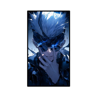 咒术回战发光装饰灯板五条悟宿傩卧室灯光画电竞酒店壁灯LED挂画