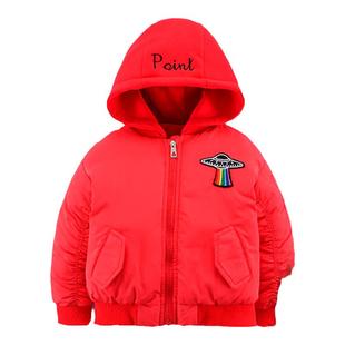 小数点童装羽绒棉服儿童加厚棉衣男女中大童上衣冬新款外套防寒服