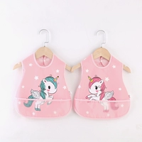 Два куска рисового кармана (единорог) розовый