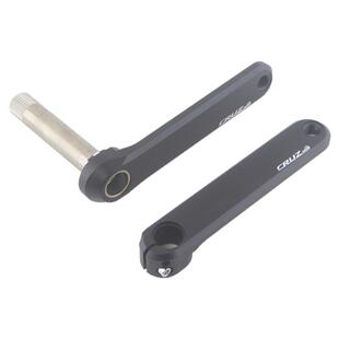 CRUZbike 公路车中空一体铝合金三钉曲柄155/160/165/170mm24轴心