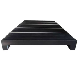 定做机床风琴防护罩防水油激光切割机线切割一字型伸缩导轨防尘罩