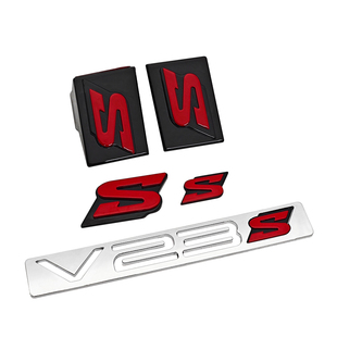 奇瑞iCAR超级V23全车S标套件前中网尾门叶子板方向盘车标专用改装