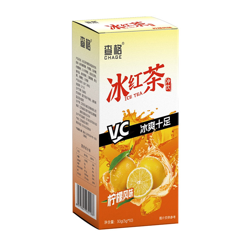 查格冰红茶冲剂果味红茶