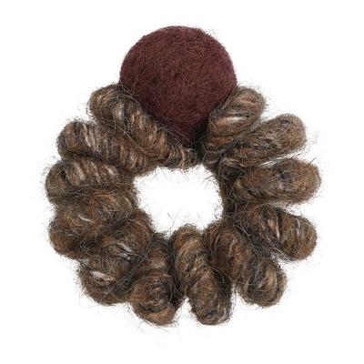 秋冬时尚头绳女毛线电话线发圈