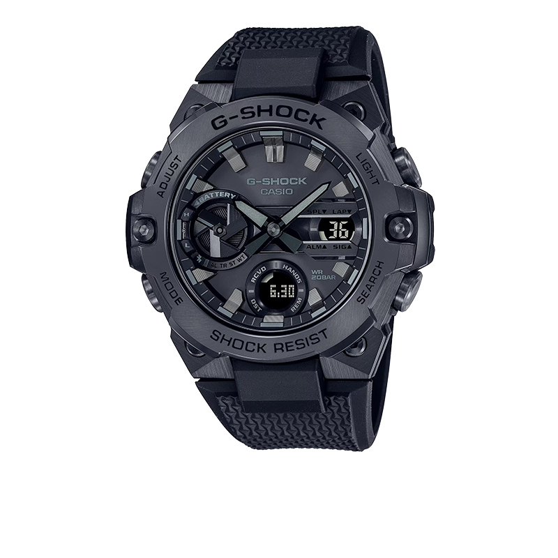 卡西欧手表男GST钢铁之心黑武士蓝牙太阳能手表礼物GST-B400BB