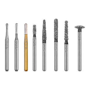 金刚砂破冠车针牙科钨钢高速手机备牙拆冠卸贴面黑标特粗砂