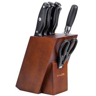 十八子作厨刀组合套装厨房刀具全套菜刀家用七件套官方旗舰店正品