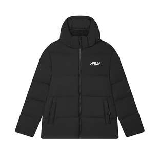 FILA 斐乐官方情侣款羽绒服冬季新款时尚休闲连帽保暖防寒女外套
