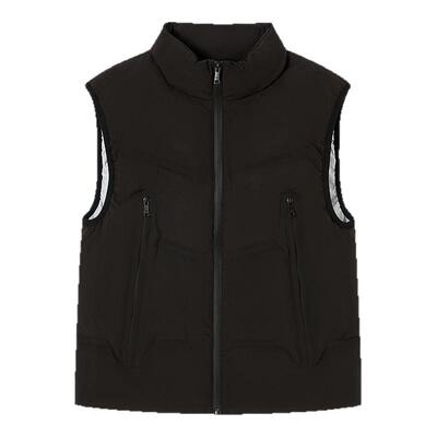 KARL LAGERFELD【90%鸭绒】羽绒立领马夹2025秋冬新款爆款老佛爷