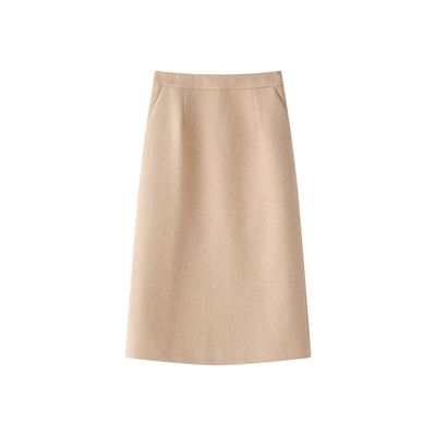 CBK同款50%羊毛通勤直筒半身裙