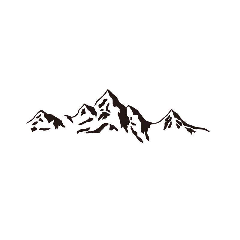 山峰PVC车贴纸防水不留胶易撕