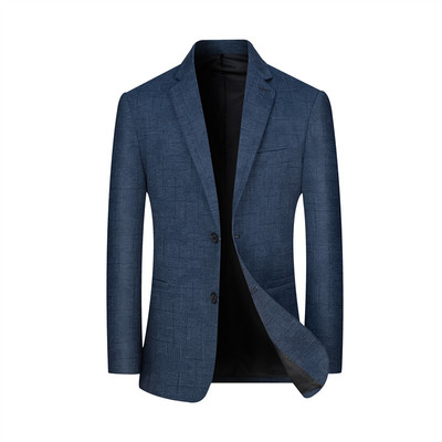 皮尔卡丹休闲春秋款西装修身上衣