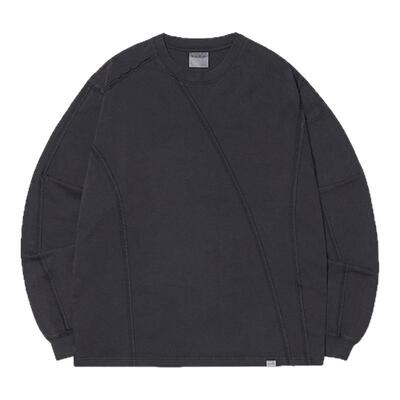 NOMANUAL长袖T恤美式复古男款