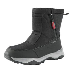 冬季雪地靴男女款防水防滑保暖男高帮加绒加厚户外东北雪地棉鞋靴