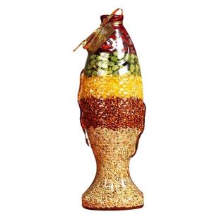 五谷丰登摆件入宅大吉杂粮丰收瓶新房乔迁新居小礼品客厅布置装饰