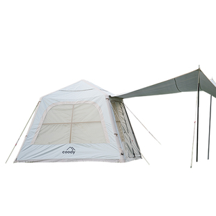 酷迪Coody5.8便携天幕帐篷充气户外通风透气防雨防晒轻便速开帐篷