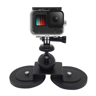 汽车磁吸磁铁运动相机INSTA360one x4/rs/x3配件吸盘gopro支架