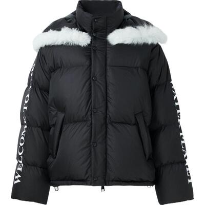 【38开门红】LANVIN 浪凡 冬季男印花软壳面料带填充物外套