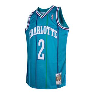 黄蜂队约翰逊92-93赛季NBA官方MN复刻2号球衣SW球迷版