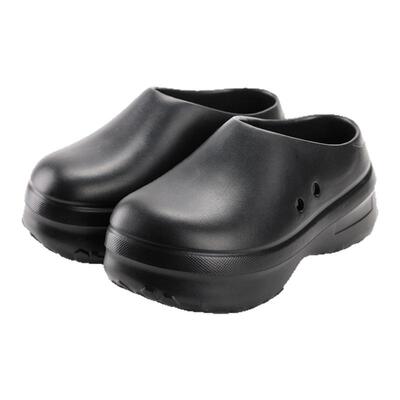 增高6.5cm厚底厨师鞋包头拖鞋2025夏季新款女外穿防滑半拖一脚蹬