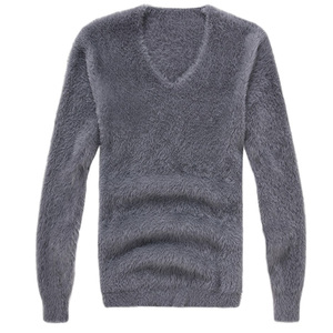 2024春秋冬男士毛衣韩版V领修身打底针织衫羊毛衫学生内搭毛线衣