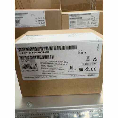 询价PLC6GK7543-6WX00-0XE0未封