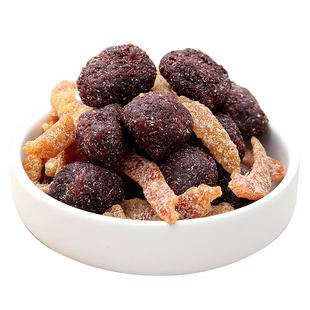 宅十堂皮皮梅 东魁大颗陈皮杨梅干橘皮九制酸甜果脯蜜饯罐装零食