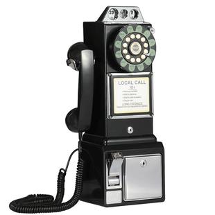 复古影视道具电话机酒店装饰座机投币仿古拍戏固话欧式摆件存钱罐