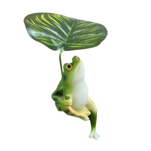 车载青蛙撑伞汽车摆件车外装饰品2026网红钓鱼车尾玩偶公仔有趣的