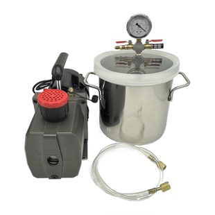 不锈钢真空消泡桶箱AB滴胶环氧树脂硅胶石膏脱泡消泡桶真空罐翻模