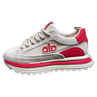 软底老爹鞋男款2025秋冬新款阿甘鞋拼色潮牌男鞋百搭户外休闲鞋子