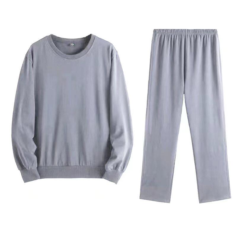 看守所衣物男女装秋装冬装卫衣套装无金属拘留所衣服服刑人员服装