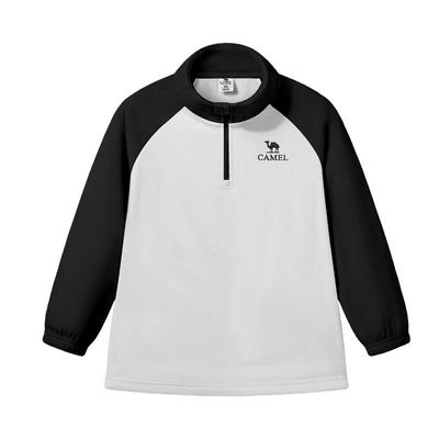 骆驼儿童抓绒卫衣男童摇粒绒长袖