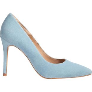 LK BENNETT奶油蓝色高跟鞋2025年夏新款进口羊皮绒气质百搭尖头