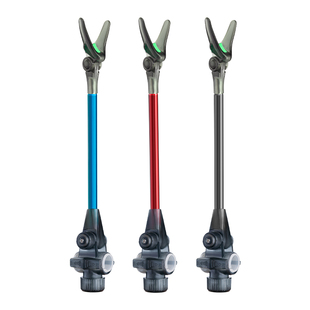 吉美不锈钢快拆后挂天线支架头钓鱼支架鱼竿炮台羊角头防滑支架杆