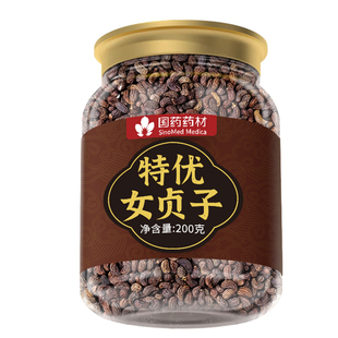 女贞子中药材正品女贞子和墨旱莲养发乌发组合新鲜正品官方旗舰店