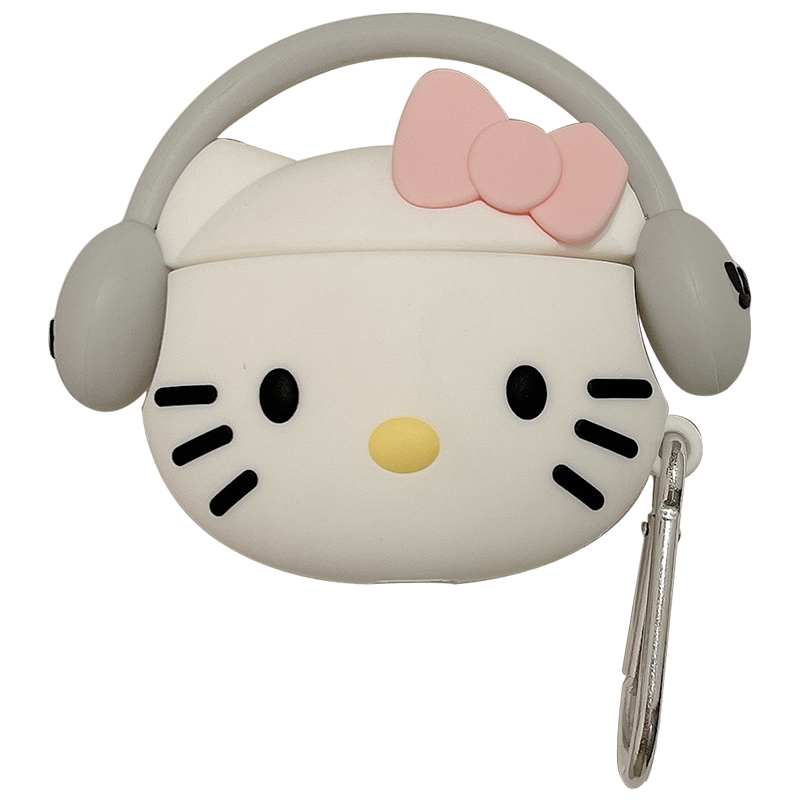 启乾 可爱卡通凯蒂猫Airpods4/3耳机保护壳套2pro二三代新款适用苹果无线蓝牙硅胶软壳少女心哈喽HelloKitty