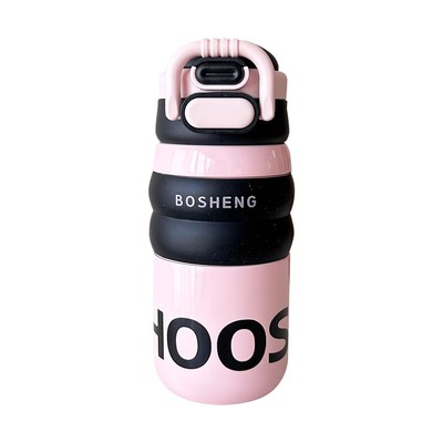 保温杯学生上学专用男女孩初中生2025年新款运动健身吸管水杯儿童