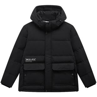 特步未来构想羽绒服男款秋冬季新款加绒加厚保暖外套976429190245