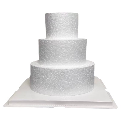 泡沫蛋糕模型4/6/8/10/12/14寸