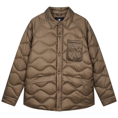 Champion冠军菱格纹轻薄羽绒服