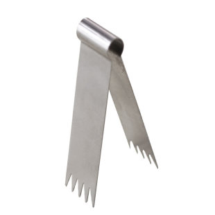 中式面点包子馒头模具不锈钢核桃酥夹子花钳烘焙模具面食工具套装