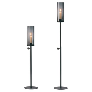 德国PHILIPPI可升降落地式蜡烛台摆件户外庭院烛火灯玻璃防风底座