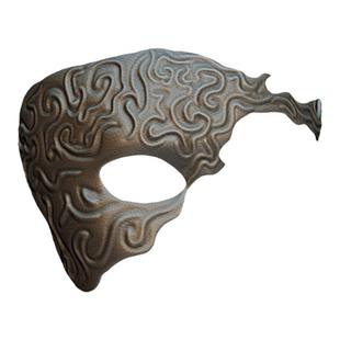 半脸眼罩面具黑衣人复古